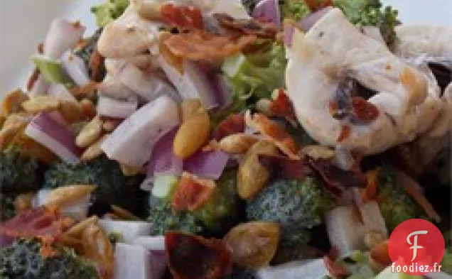 Salade de Brocoli aux Champignons
