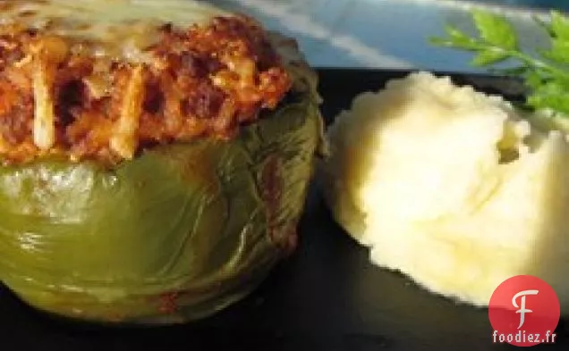 Poivrons Verts Farcis Préférés de Kelsey