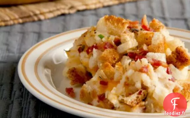 Pommes de terre au Fromage et Bacon “Brown Betty”