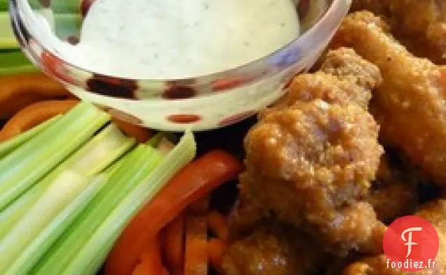 Ailes de Poulet Buffalo de Style Restaurant