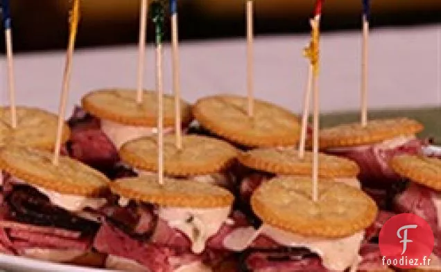 Mini Sandwich au Pastrami et au Corned-Beef RITZ