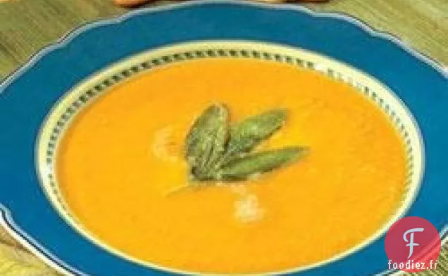 Soupe de Courge Musquée à la Sauge