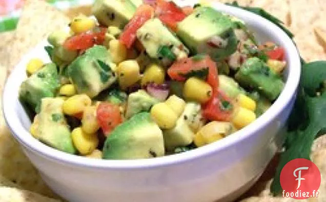 Salsa au Maïs et à l'Avocat