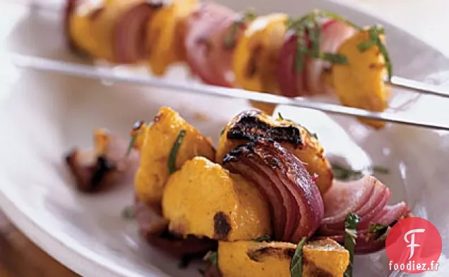 Courge Grillée aux Épices Indiennes