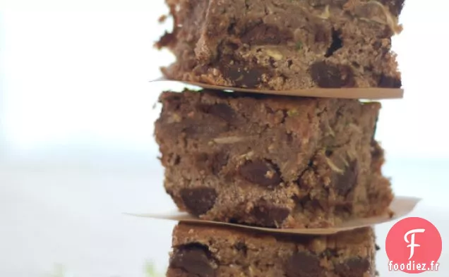 Brownies aux Courgettes Au Chocolat Noir