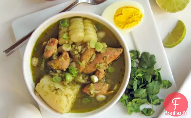 Aguadita (Soupe de Poulet Péruvienne)