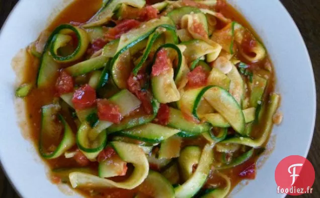 Pâtes “Courgettes