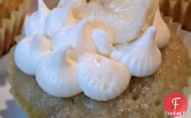 Cupcakes à la Banane Au Chocolat Blanc