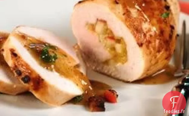 Poitrine de Poulet Farcie aux Pommes