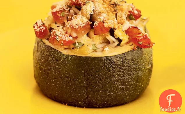 Courgettes Farcies aux Herbes
