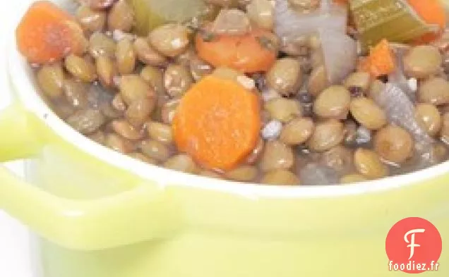 Soupe Grecque Aux Lentilles