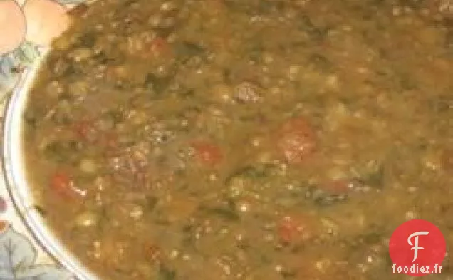 Soupe aux Lentilles Rouges Épicée de Bryan