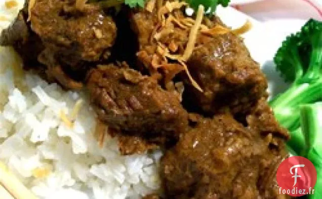 Rendang de Boeuf Malaisien