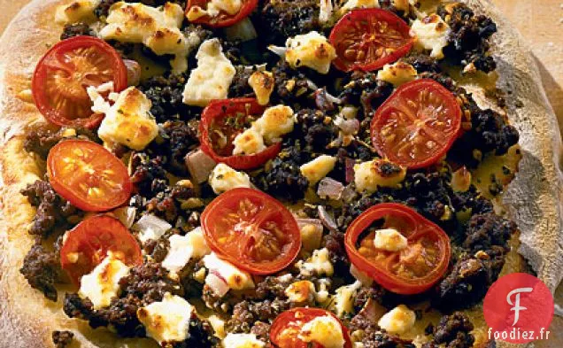 Pizza grecque à la Feta