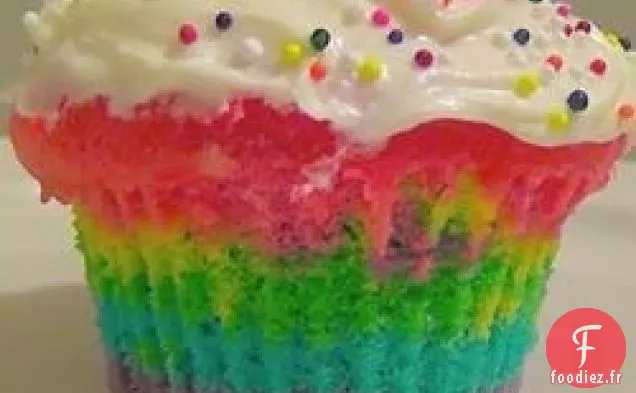 Gâteau Clown Arc-En-Ciel