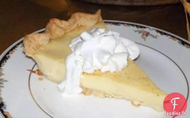 Tarte à la Crème aux Œufs de Grand-Mère