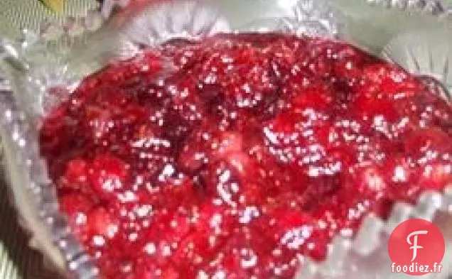 Sauce aux Canneberges au Four