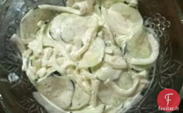 Salade de Concombre Fraîche de Ma Grand-Mère