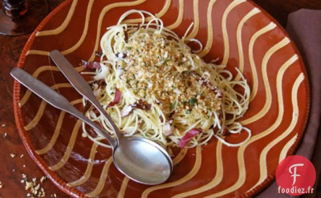 Spaghetti à la Ricotta et Radicchio