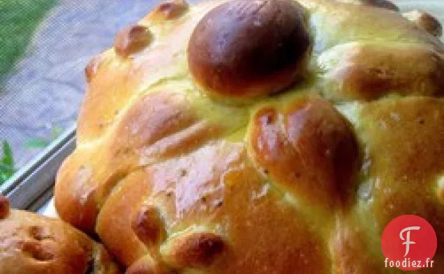 Pan de Muertos (Pain mexicain des Morts)