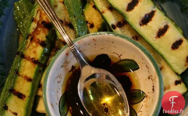 Courgettes Marinées Grillées