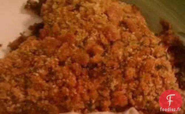 Poulet au Parmesan Frit Au Four