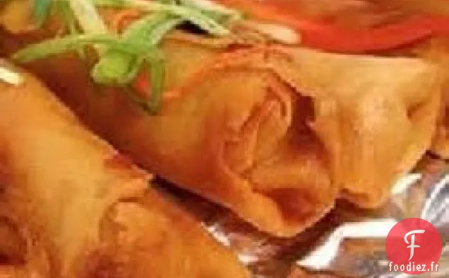 Lumpia - Petits Pains aux Crevettes et au Porc Philippins