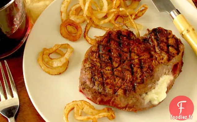 Filet Mignon Farci au Fromage Bleu