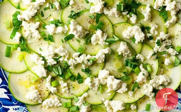 Carpaccio de Courgettes