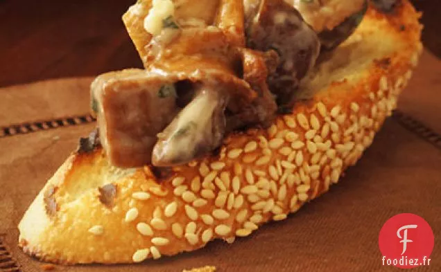 Bruschetta aux Champignons