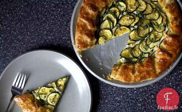 Galette De Courgettes Et Ricotta