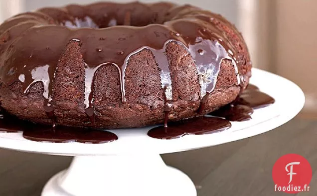 Gâteau Bundt aux Courgettes au Chocolat