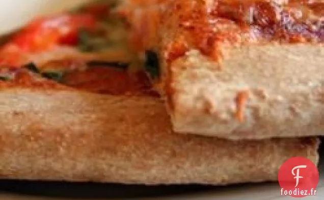 Incroyable Croûte De Pizza Au Blé Entier