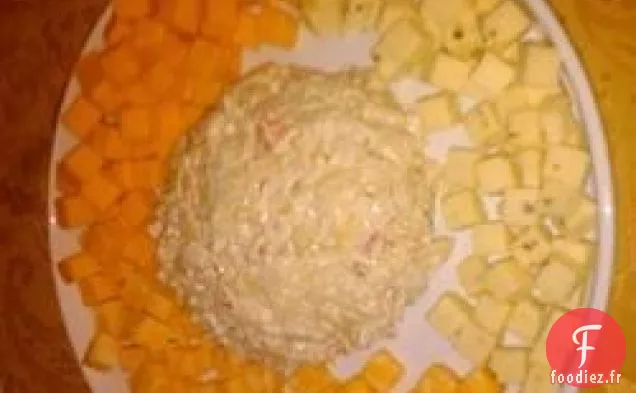 Boule de Fromage à la Crème au Crabe du Diable