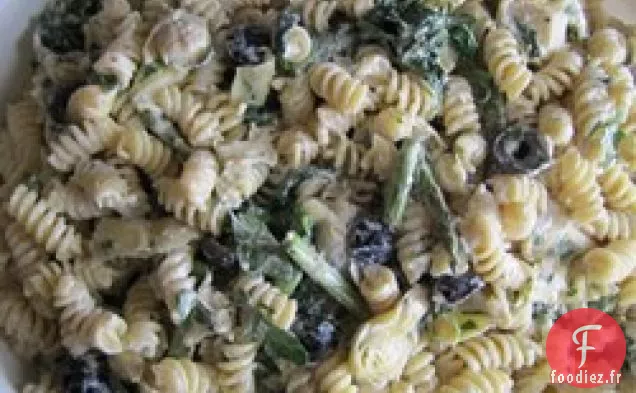 Salade de Pâtes aux Asperges aux Artichauts