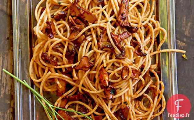 Chanterelle Bucatini alla Boscaiola