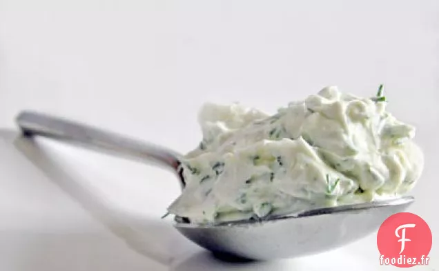 Pâte à Tartiner à l'Aneth et à la Ciboulette