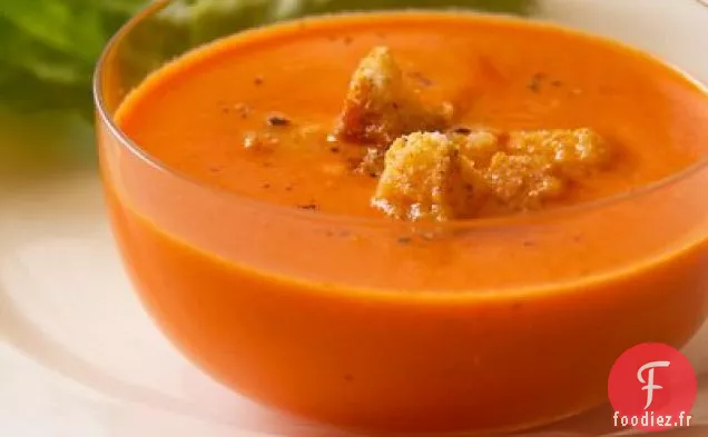 Soupe de Tomates Au Beurre Brun