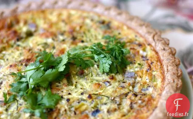 Quiche aux Courgettes Simples