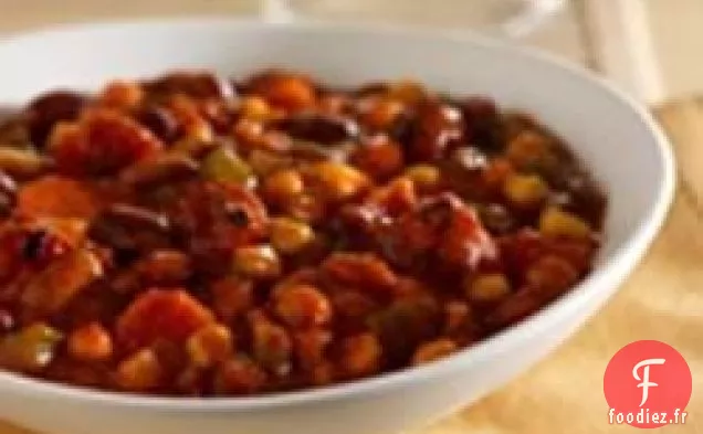 Chili Végétarien à la Mijoteuse