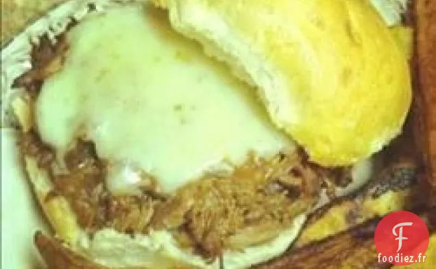 Sandwich à l'Oie Barbecue à la Mijoteuse