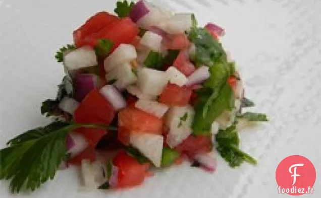 Jicama de Miki (Pico de Gallo Salsa)