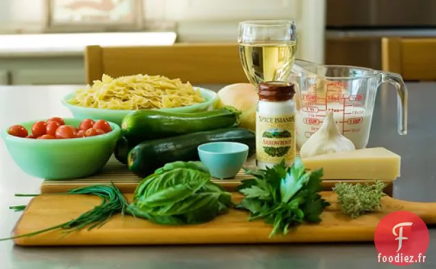 Farfalle Aux Courgettes