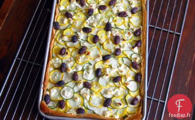 Tarte à la Courge aux Herbes et à la Feta