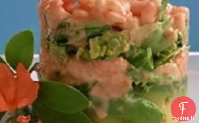 Salade de Crevettes et Avocat