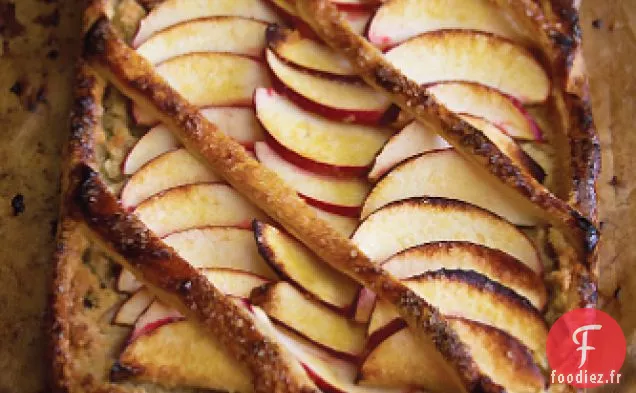 Tarte Feuilletée aux Pommes, Amandes et Cardamome