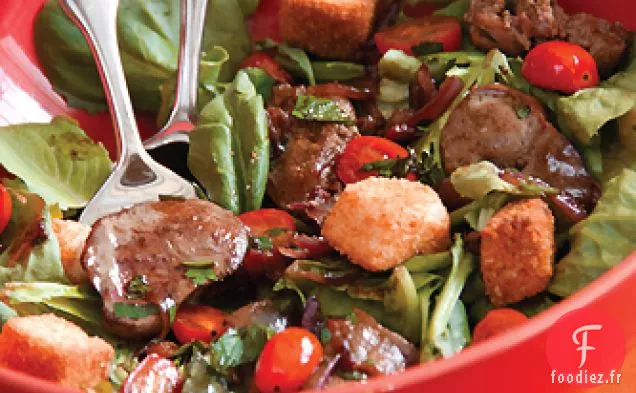 Salade de Foie de Poulet à la Michele Lamy