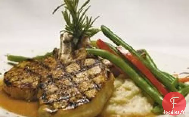 Côtelettes de Porc à la Sauce Pralinée