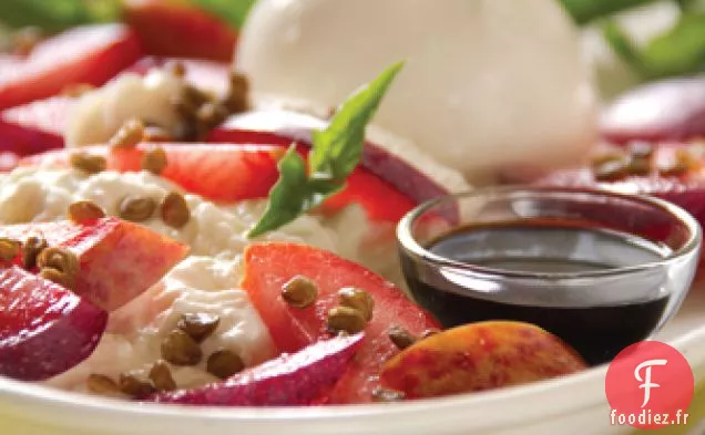 Burrata aux Prunes