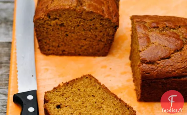 Pain de Lin à la Courge Musquée à l'Érable Et aux Noix